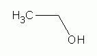 Ethanol, 2-dimensional drawing